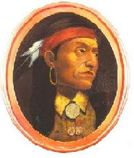 An artist's guess as to the appearance of Chief Pontiac
