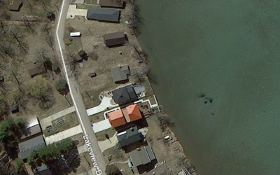 Satellite View of Clark Lake
