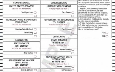 Primary Election – Tuesday, August 5th
