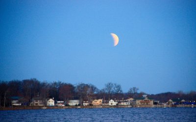 Lunar Eclipse at Clark Lake