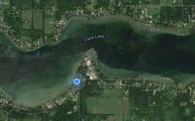 New Satellite View of Clark Lake