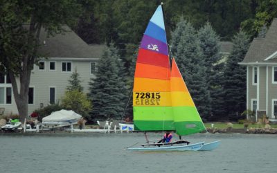 When Clark Lake Needs a Splash of Color…