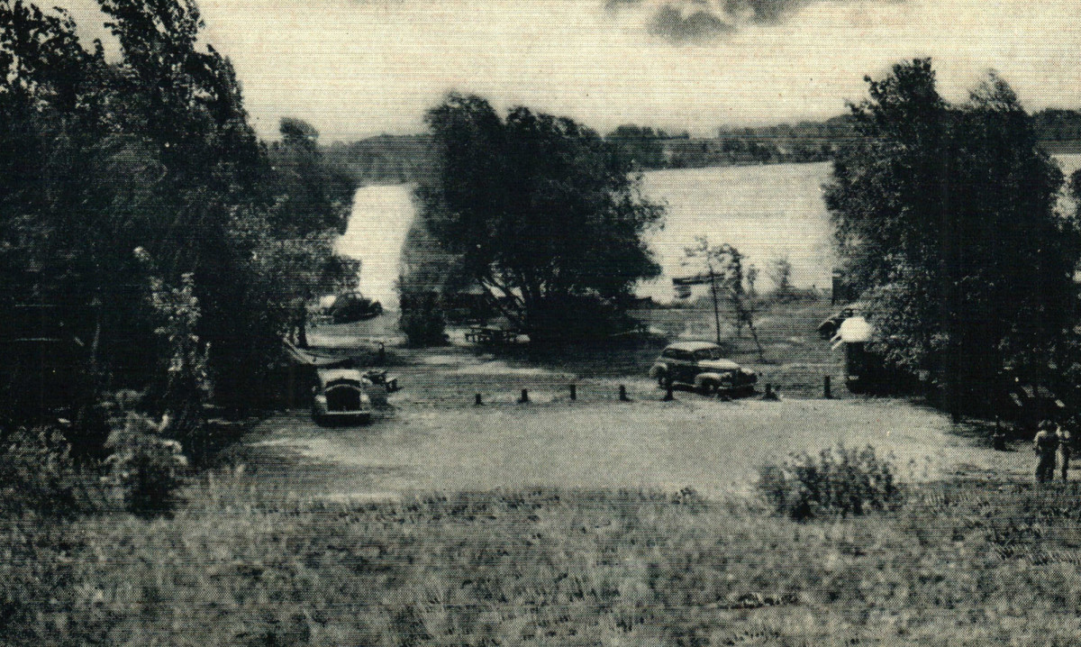 view from co park 1930s