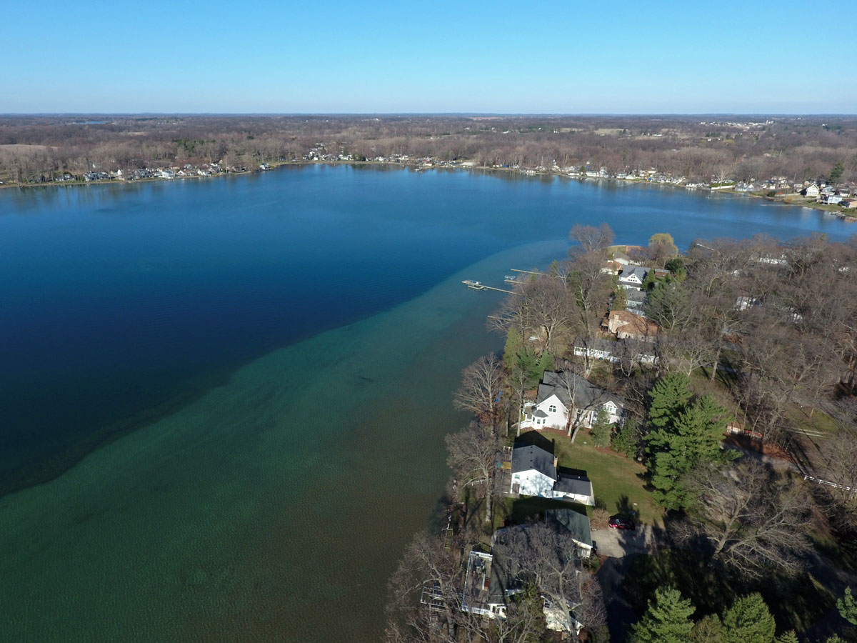 Clark Lakefrom High Above Clark Lake Spirit Foundation