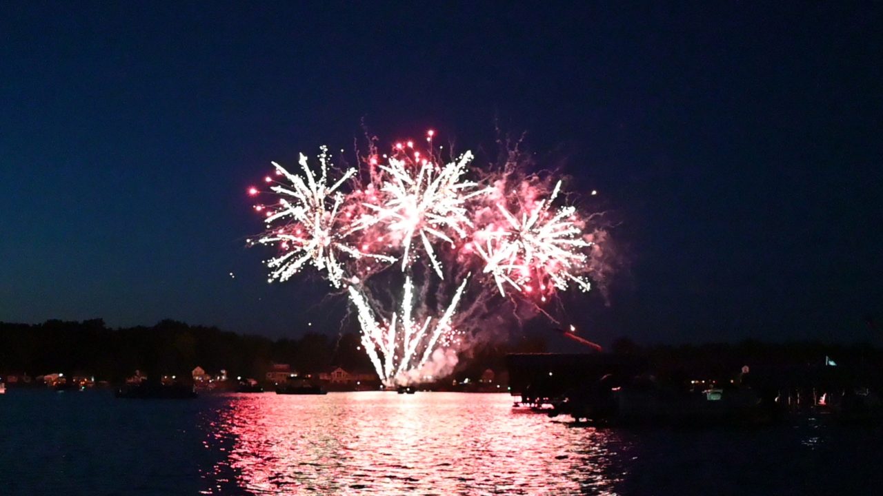 Freedom Fireworks on the Way Clark Lake Spirit Foundation