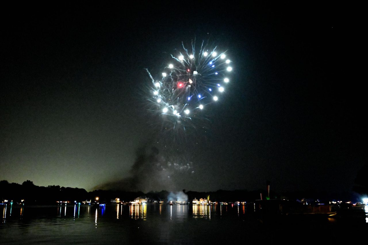 Independence Day Fireworks at Clark Lake Clark Lake Spirit Foundation