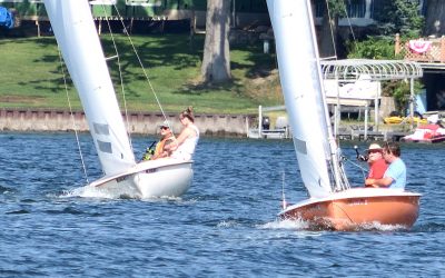 Watch Sailboats on the Lake