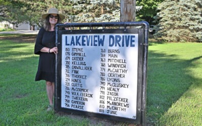 Lakeview Sign Returns