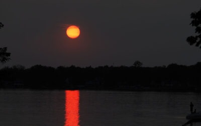 Clark Lake Sunset – a Deeper Look