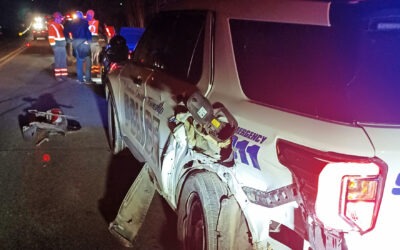 Police Officer Injured in Jefferson Road Crash